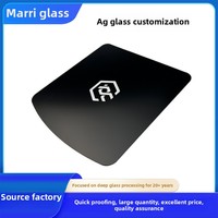 Tapis de souris en verre trempé anti-reflet AG Custom, structure solide anti-éblouissement pour solution d'éclairage hôtelier