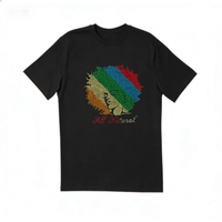 Transferts thermocollants personnalisés en usine pour T-shirts, motifs de strass pour coiffures afro