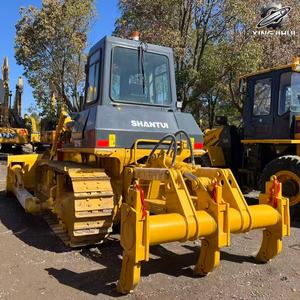 Bulldozer sur chenilles d'occasion ShantuiSD16, capacité de la lame de 17 tonnes, 4,5 m³, marque japonaise d'origine, grand bulldozer, ripper, faible nombre d'heures, certifié CE - Product Image 5