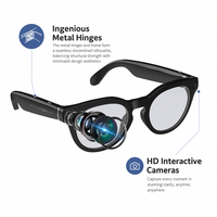 Gafas Inteligentes Profesionales V03-T6 con Cámara, Grabación de Video HD, Asistente de Voz Inteligente y Traducción