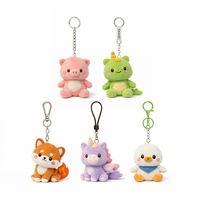 Fabricant personnalise des porte-clés en peluche mignons de haute qualité, jouets en peluche personnalisés