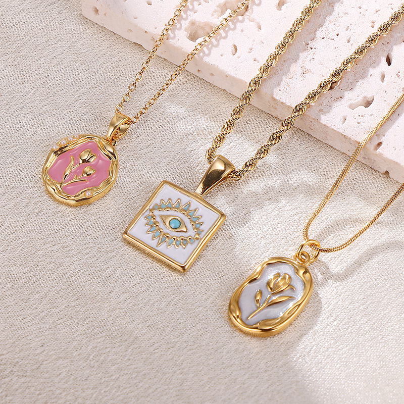 24K Gold Plated Necklace Women s