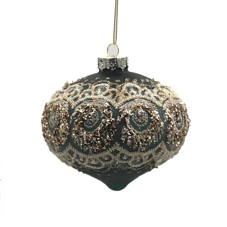 Китайский новый год лук в форме рождественской елки Декоративные украшения висит стеклянный елочный шар 8 см блесна