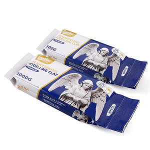 Argile <span class=keywords><strong>à</strong></span> <span class=keywords><strong>modeler</strong></span> premium <span class=keywords><strong>durcissante</strong></span> <span class=keywords><strong>à</strong></span> l'air, sans cuisson, blanche, pour <span class=keywords><strong>sculpture</strong></span> et loisirs créatifs 500g/1000g - Product Image 5