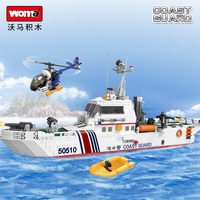 WOMA — jouets de décoration intérieure, 2022, en blocs de construction, pour bateau de guerre, avion de bataille, briques, jeux d'assemblage