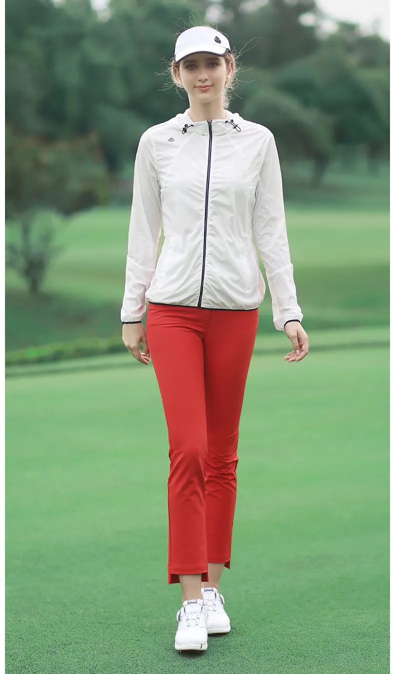 PGM YF383 women golf jacket wind fashion wholesale full zip golf jacket ...