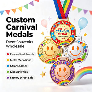 Medallas de Carnaval Personalizadas, Recuerdos para Eventos, Premios Personalizados al por Mayor, Medallones Metálicos para Actividades Infantiles, Venta Directa de Fábrica - Product Image 4