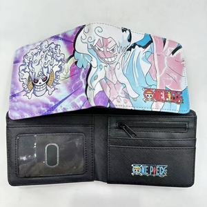 กระเป๋าใส่เหรียญลายการ์ตูนยอดนิยมสำหรับทุกเพศอุปกรณ์1ชิ้น5 Nika <span class=keywords><strong>luffy</strong></span> Ace Zoro Chopper Sanji PU กระเป๋าสตางค์อนิเมะผู้ชายผู้หญิง - Product Image 6