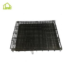 Açık metal taşınabilir katlanır köpek kafesi sandık taşıyıcı kapalı tel pet yavru katlama kafes kulübesi ücretsiz köpek kafesleri ve kasaları - Product Image 5