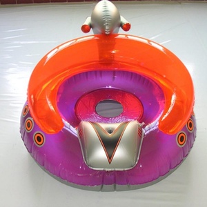 Tapis de jeu aquatique portable pour bébés, avec arroseur extérieur, en PVC écologique, bleu, personnalisable, Dark Age - Product Image 1