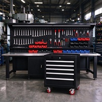 Armoire à outils modulaire en acier OEM avec tiroirs silencieux, idéale pour les solutions de rangement dans les garages et ateliers de réparation