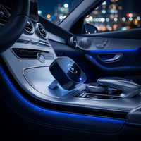 Adaptateur universel sans fil 2-en-1 CarPlay et Android Auto avec fonction Street Control et Bluetooth 5.0 portable