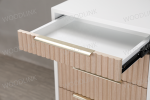 2023 trendy tambour salon station china professional hair salon interior design furniture - Product Image 3