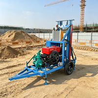 MIKTON MKD-200 Foreuse de puits d'eau diesel sur chenilles 200m avec pompe et moteur 520mm Prix usine