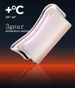 Tangan memegang portabel 3 gigi elektrik Gua Sha pengikis pijat dalam santai tisu Fascia otot pijat sendi Fascial pisau - Product Image 4