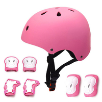 7 Stück Adult Kid Skater Inline Skate Bike Riding Schutz ausrüstung Set Knies chützer Ellbogens chützer Helm