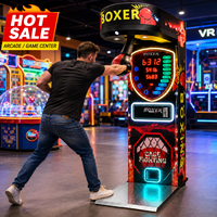 Machine de jeu d'arcade de boxe à monnayeur, modèle Ultimate Big Hit Punch, pour divertissement de rue