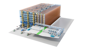 Factory Directly Intelligent AS/RS Equipment High-Density <strong>Warehousing</strong> Stacking Shelves Automated Storage and Retrieval System - Product Image 2