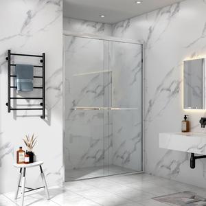 Idee per il bagno della <span class=keywords><strong>doccia</strong></span> in vetro temperato per piccoli bagni - Product Image 6