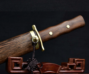 Accesorios <span class=keywords><strong>de</strong></span> cobre con mango <span class=keywords><strong>de</strong></span> palisandro <span class=keywords><strong>de</strong></span> espada corta Bárbara - Product Image 2