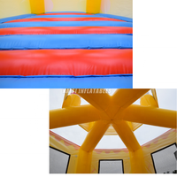 Promotion : Château gonflable commercial en PVC de qualité professionnelle, motif gâteau d'anniversaire, pour fêtes et événements