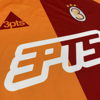 Maillot de football rétro brodé personnalisé en usine, design patchwork en polyester, respirant, coupe oversize