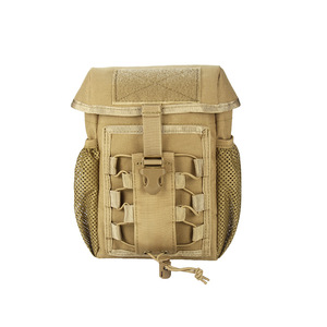 Bolsa de almacenamiento de viaje Molle táctico 1000D con cremallera para montañismo al aire libre, botella de agua para ciclismo, bolsa médica colgante, bolsa EDC - Product Image 5