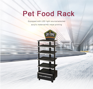 Tùy chỉnh miễn phí thường vụ siêu thị cửa hàng bán lẻ hiển thị kệ gỗ và vật liệu kim Loại hiển thị đứng - Product Image 5