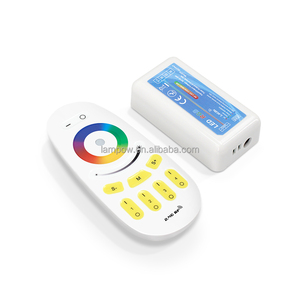 Hot bán 12V 24V 6A 24A RF 2.4Ghz 4 khu RGBW <span class=keywords><strong>LED</strong></span> ánh sáng hiển thị cảm ứng nút điều khiển từ xa chuyển đổi 4 nhóm liên tục dimmers - Product Image 4