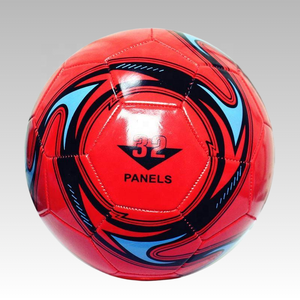Pelota de fútbol de PVC de tamaño 5 profesional con logotipo personalizado al por mayor, pelota promocional barata cosida a máquina para balón de fútbol - Product Image 2