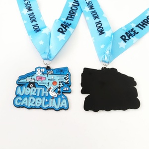 Fabricante de Medallas, Medallas Deportivas de Aleación de Zinc al por Mayor, Medallas Deportivas Personalizadas para la Liga de Ciclismo SoCal de Secundaria - Product Image 5