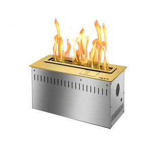 Chimenea eléctrica moderna inteligente Kamin de acero inoxidable de 72 pulgadas - Product Image 4