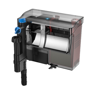 Filtre d'aquarium suspendu JSD <span class=keywords><strong>Grech</strong></span> avec stérilisateur UV, filtration en 3 étapes, écrépineur d'huile, impeller silencieux en acier inoxydable pour aquarium - Product Image 1