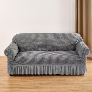 Funda de Sofá Antideslizante de Poliéster con Volantes de Spandex, Universal, Extraíble, para Sofá de <span class=keywords><strong>2</strong></span> Plazas, con Volantes y Falda - Product Image 2