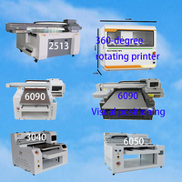 Impresora UV Universal Mini 6050 XP600 para Cuero, Arte de Uñas, Etiquetas de Cristal, Cajas de Regalo, Metal, Vidrio, Letreros, Pantalla Táctil, Automática, de Cama Plana