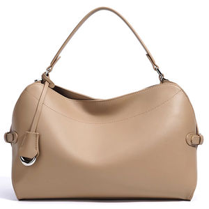 Sac à main bandoulière pour femme en cuir véritable haut de gamme, grande capacité, sac fourre-tout en cuir de vachette pour femmes - Product Image 1