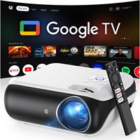 Mini projecteur portable HD 1080P de haute qualité, mise au point automatique, Wi-Fi sans fil, faible niveau sonore pour la maison, le bureau et les systèmes TV