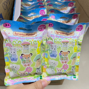 <span class=keywords><strong>Sylvanian</strong></span> Families Blooming Baby Friends Surprise Pack Calico Critters Blind Bag Figurine d'animal à collectionner Cadeau pour garçons et filles - Product Image 2