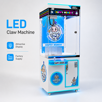 Nouveau modèle 2026 Grande machine à griffes commerciale, machine de jeu d'arcade à monnayeur pour la capture de peluches, pour parcs d'attractions et bars