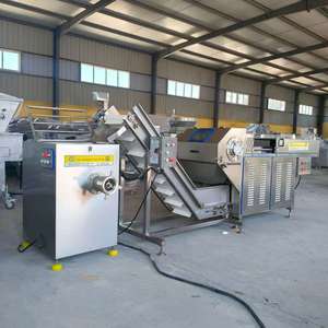 Máquina Industrial <span class=keywords><strong>para</strong></span> <span class=keywords><strong>Hacer</strong></span> Chorizo, Línea <span class=keywords><strong>de</strong></span> Procesamiento <span class=keywords><strong>de</strong></span> Salchichas, <span class=keywords><strong>Picadora</strong></span> <span class=keywords><strong>de</strong></span> <span class=keywords><strong>Carne</strong></span>, Mezcladora, Rellenadora, Horno <span class=keywords><strong>de</strong></span> Ahumado, Sistema <span class=keywords><strong>de</strong></span> Empaque - Product Image 4
