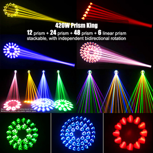 Projecteurs <span class=keywords><strong>Lyre</strong></span> Beam à tête mobile Prism King 420W, Sharpy 420W pour DJ, discothèques, scène et événements religieux - Product Image 2