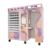 Máquina Expendedora de Belleza con Impresora 3D para Arte de Uñas, Pantalla Táctil, Múltiples Opciones de Pago y Gestión Basada en la Nube