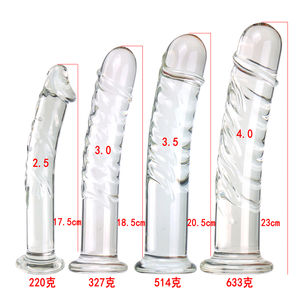 <span class=keywords><strong>7</strong></span>" 8" 9" Borosilikatglas-Dildos – Kristall-Dildos für Frauen, Luststab, Penis, weiblicher Masturbator, Anale Plug-Glas-Dildos für Frauen - Product Image 6