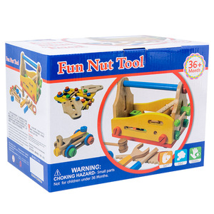Boîte à outils multifonctionnelle pour enfants, amusante, écologique, sûre, <span class=keywords><strong>peinture</strong></span> de simulation, bricolage, assemblage - Product Image 4
