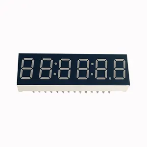 0.36 Inch 6 Digit 7 Segment Display Factory Quality Display LED Outdoor Clock Digital Signages