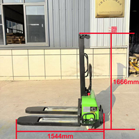 Gerbeur autoporteur électrique JG 1000kg 500kg, gerbeur autoporteur électrique complet, gerbeur autoporteur pour camion, gerbeur monte-charge pour camion, chariot élévateur CE