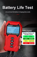 Testeur de batterie de voiture NOYAFA NF-512 24V, écran LCD numérique, analyseur de diagnostic de démarrage et de charge, mesure de batterie au lithium, 1 an IP67