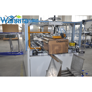 Macchina imballatrice della cassa della scatola della latta della bottiglia della bevanda del cartone di caricamento dall'alto della bottiglia di raccolta robotica automatica - Product Image 1