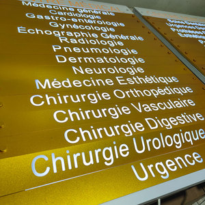 Letrero <span class=keywords><strong>de</strong></span> Centro Médico Intercambiable Personalizado, Placa Modular Removible con Nombre <span class=keywords><strong>de</strong></span> Médico para Señalización <span class=keywords><strong>de</strong></span> Pasillos y Vestíbulos - Product Image 6