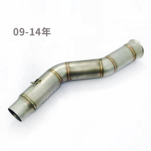 RTS <span class=keywords><strong>Moto</strong></span> Modifiée en acier inoxydable titane alliage d'échappement milieu pipe <span class=keywords><strong>coude</strong></span> Pour Yamaha YZF--R1 MT10 98-22 - Product Image 6